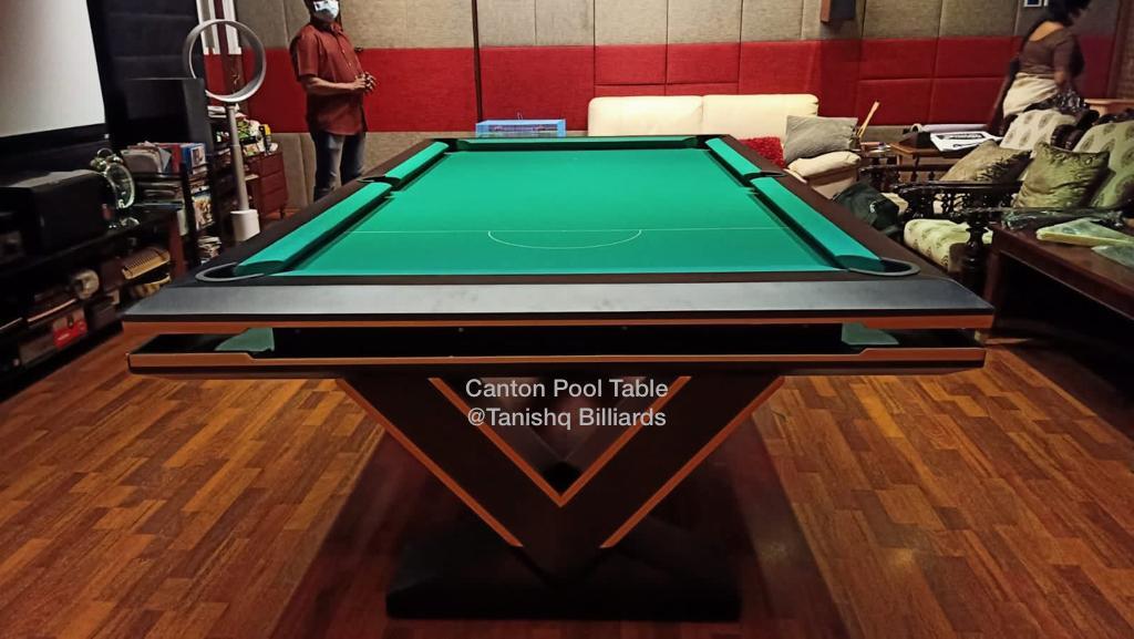 Imported Canton Pool Table - Cue Forearm: Ash Wood