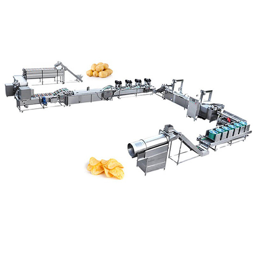 High Efficiency Fully Automatic Potato Chips  Plant