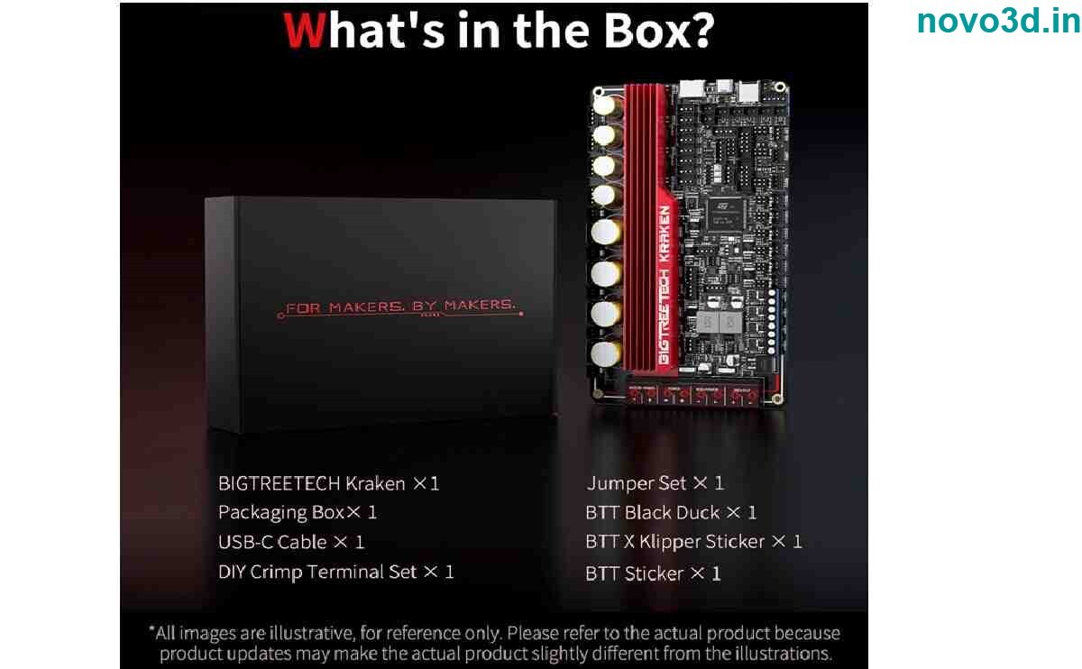 Bigtreetech Kraken High Current 8-axis Motherboard