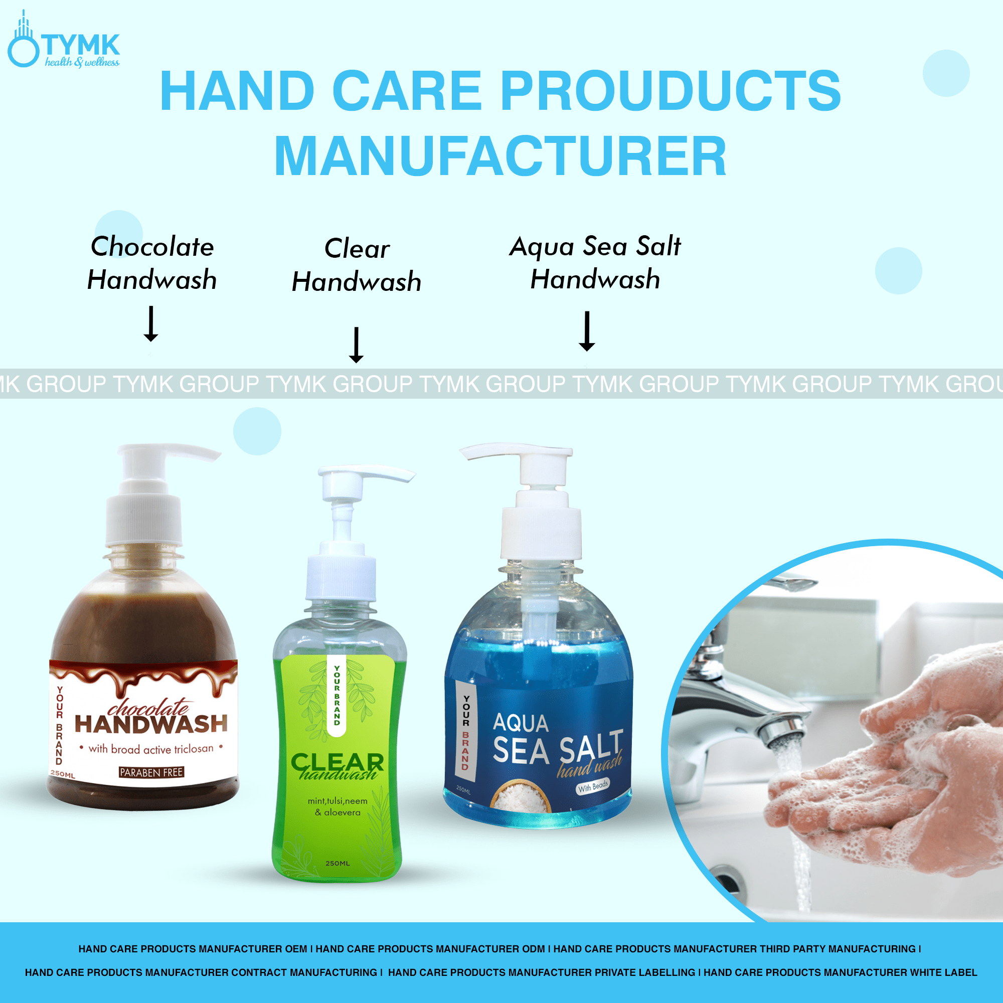 Hand Care Products - Liquid Hand Wash & Anti-bacterial Hand Sanitizer | Customizable Sizes, Versatile Use, Suitable For All Ages, Multiple Colors