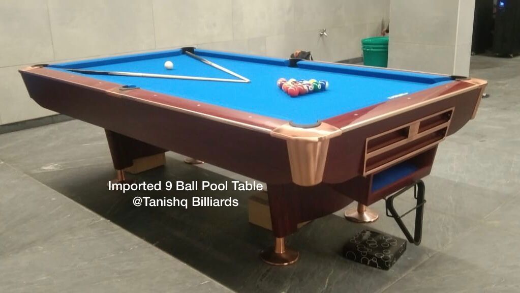 Imported Eight Ball Pool Table - Cue Forearm: Ash Wood