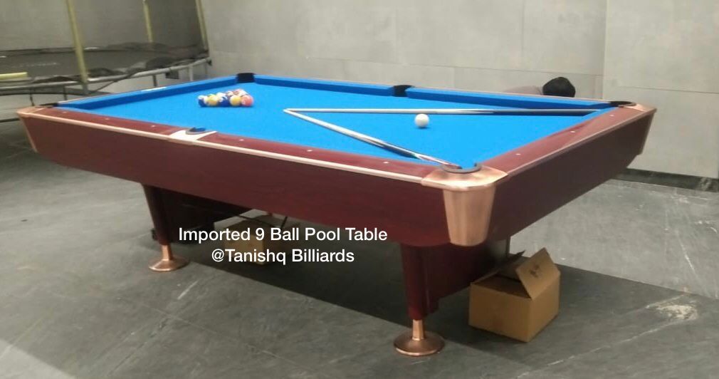 Imported Eight Ball Pool Table - Cue Forearm: Ash Wood