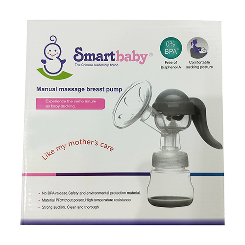 Manual Massage Breast Pump - BPA Free Material | Easy To Use, Portable Design, Ideal For Nursing Mothers