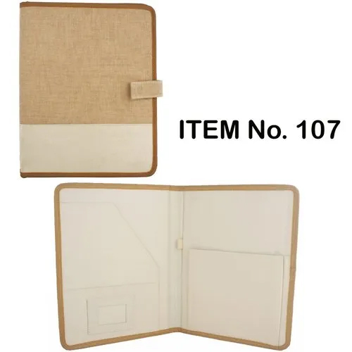 Handmade Jute Folders By Bag Bazaar