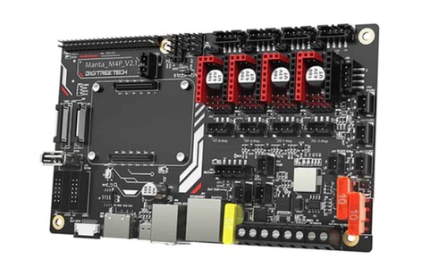 Bigtreetech Manta M4P / M8P V1.1 / M8P V2.0 Control Board For 3D Printer - Color: Black