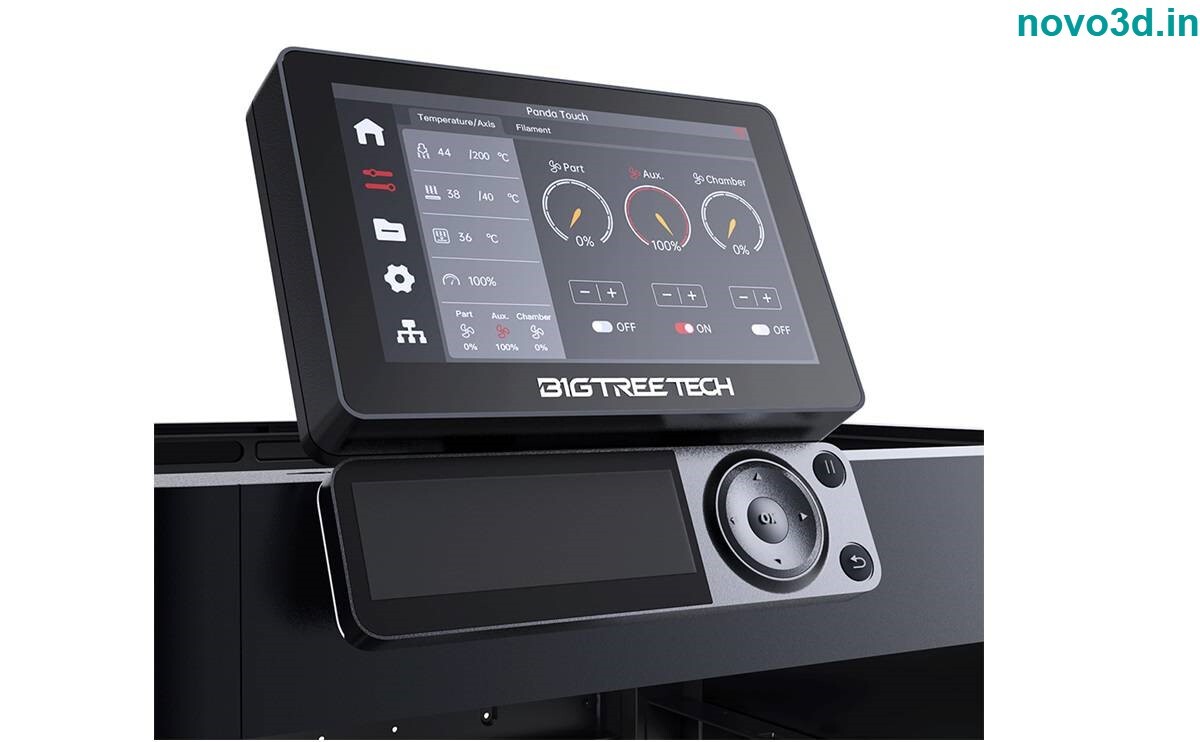 Bigtreetech Panda Touch V1.0 A 5 Inch Touch Screen With Multi-printer Wireless Control For Bambu Lab X1 P1 And A1 Printers