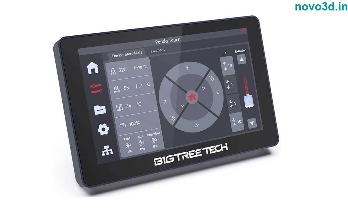 Bigtreetech Panda Touch V1.0 A 5 Inch Touch Screen With Multi-printer Wireless Control For Bambu Lab X1 P1 And A1 Printers