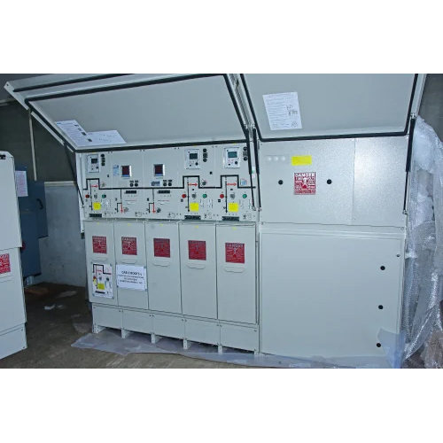11 KV Siemens 5 Way Ring Main Unit - 630A, IP67 Protection, Mild Steel with Stainless Steel Cover, GI Galvanized Finish, Warranty Included