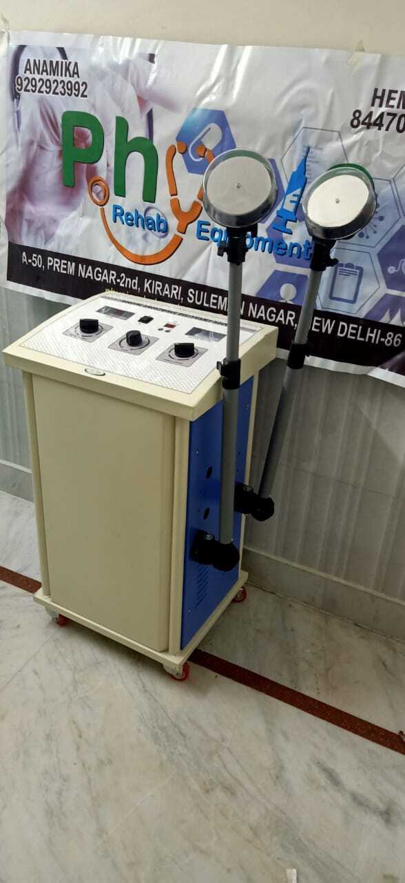Short Wave Diathermy (Continuous 500watt & Pulse 200 Watt Peak Power With Air Gap Applicators Electrode)