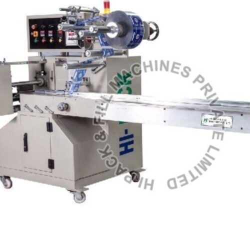 Noodles Packing Machine - 3000x1700x1800 mm, Center Sealing, Conveyor Feeding, 55-60 Pouches/Minute, 1.5hp AC Motor, Durable Laminated Film Packaging  