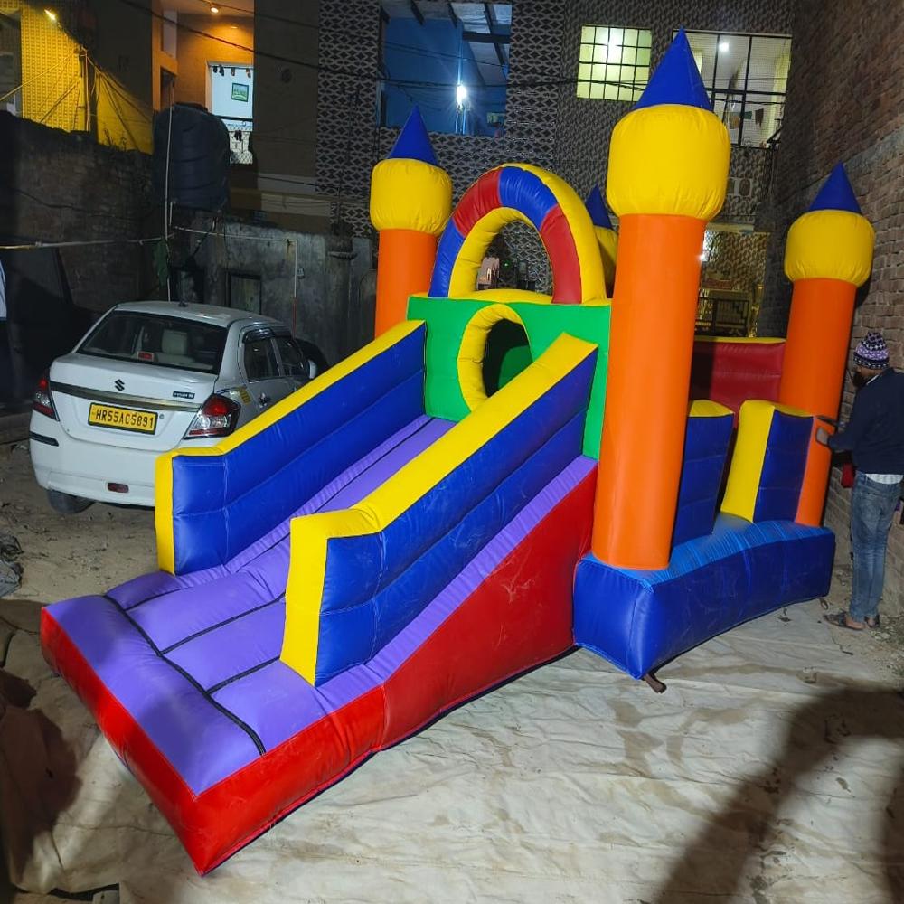 Multicolor 9X12 Combo Bouncy Castle