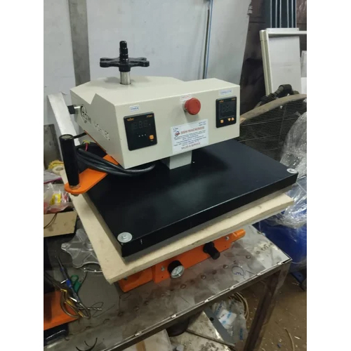 Pneumatic Heat Transfer Printing Machine - Semi Automatic | White Color, Electric Power Source, Industrial Applications