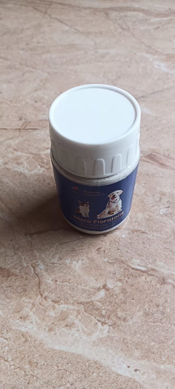 Micro Floratone Dogs Probiotic - Color: White