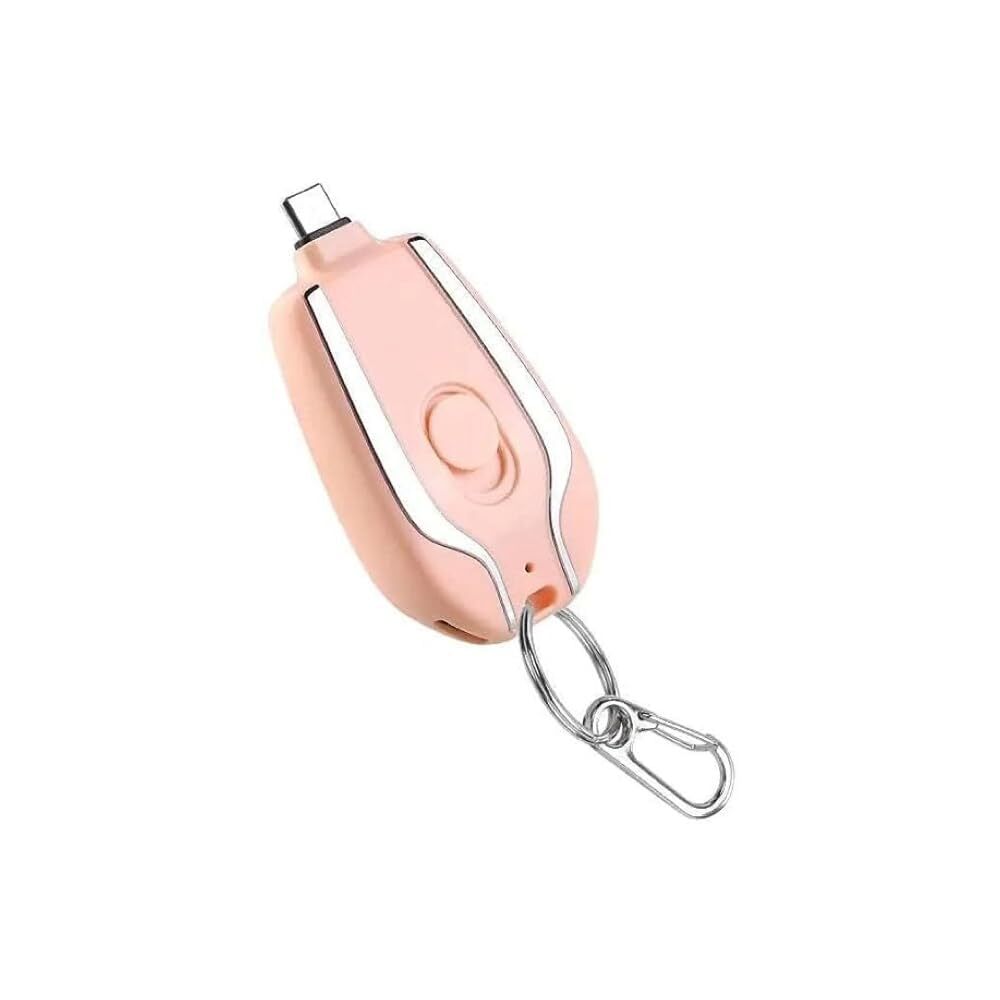 Small Portable Emergency Key Chain Power Bank (C Pin)