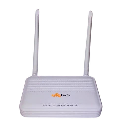 White Syrotech Sy Gpon 1110w Dont 300 Mbps Wireless Router