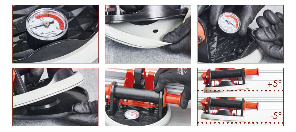 Silver Raimondi - Easy Move With Pump Vacuum Suction Cups ( Imported By Mm 2 Mm )