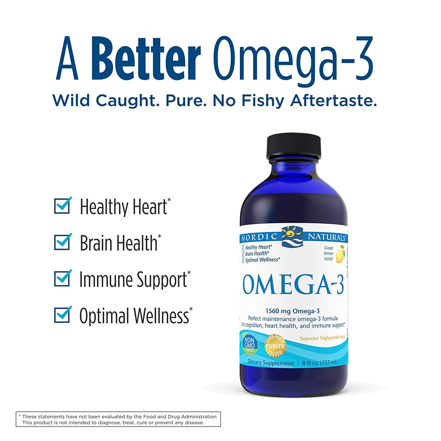 Nordic Naturals Children's Dha, Strawberry - 16 Oz For Kids - 530 Mg Omega-3