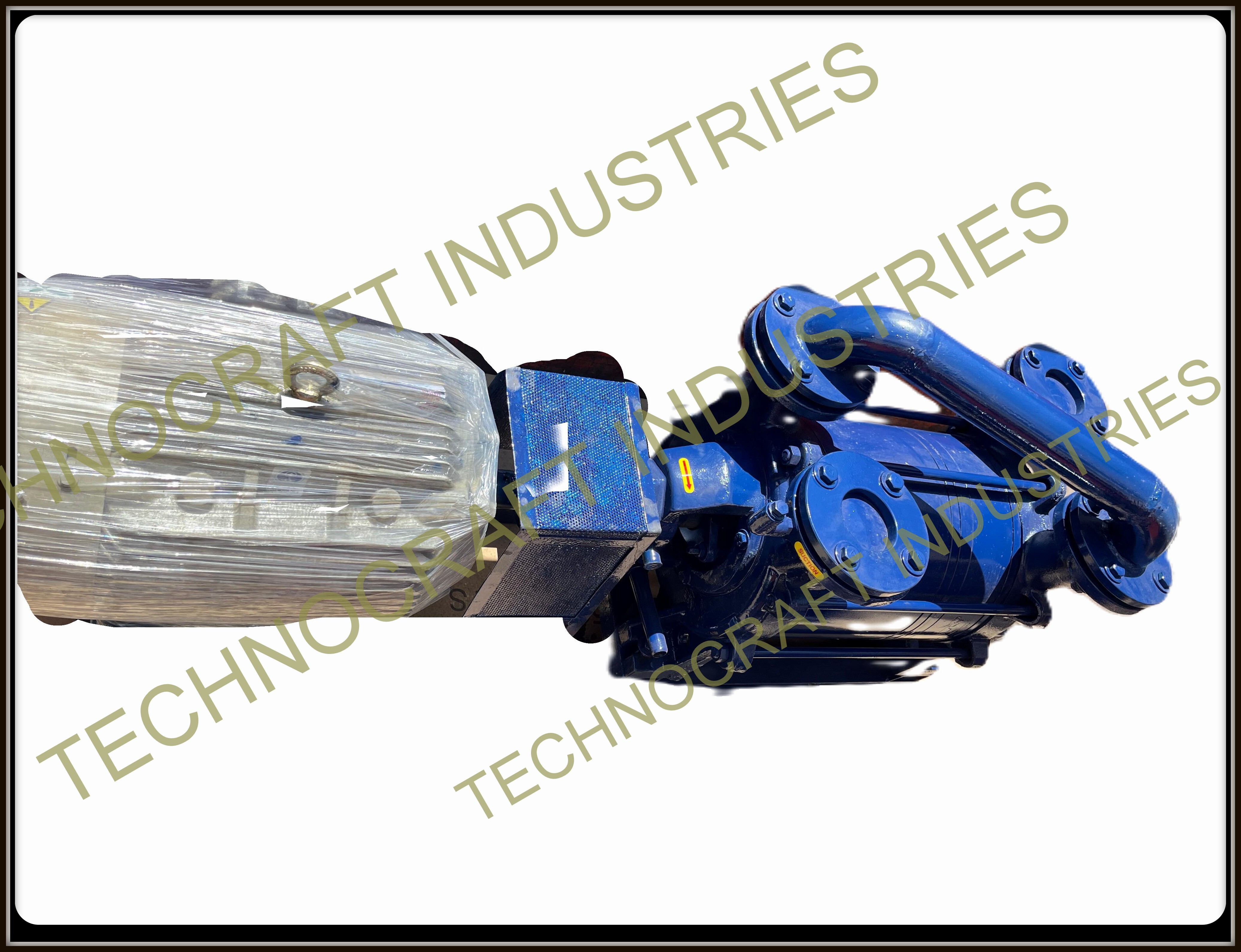 Electric Liquid Ring Vacuum Pump - Cast Iron, Ss-304, Ss-316, Bronze, Gun Metal, 720 Mm Hg Max Suction, Blue Finish, 85-1080 Mâ³/hr Flow Rate, Mechanical Seals