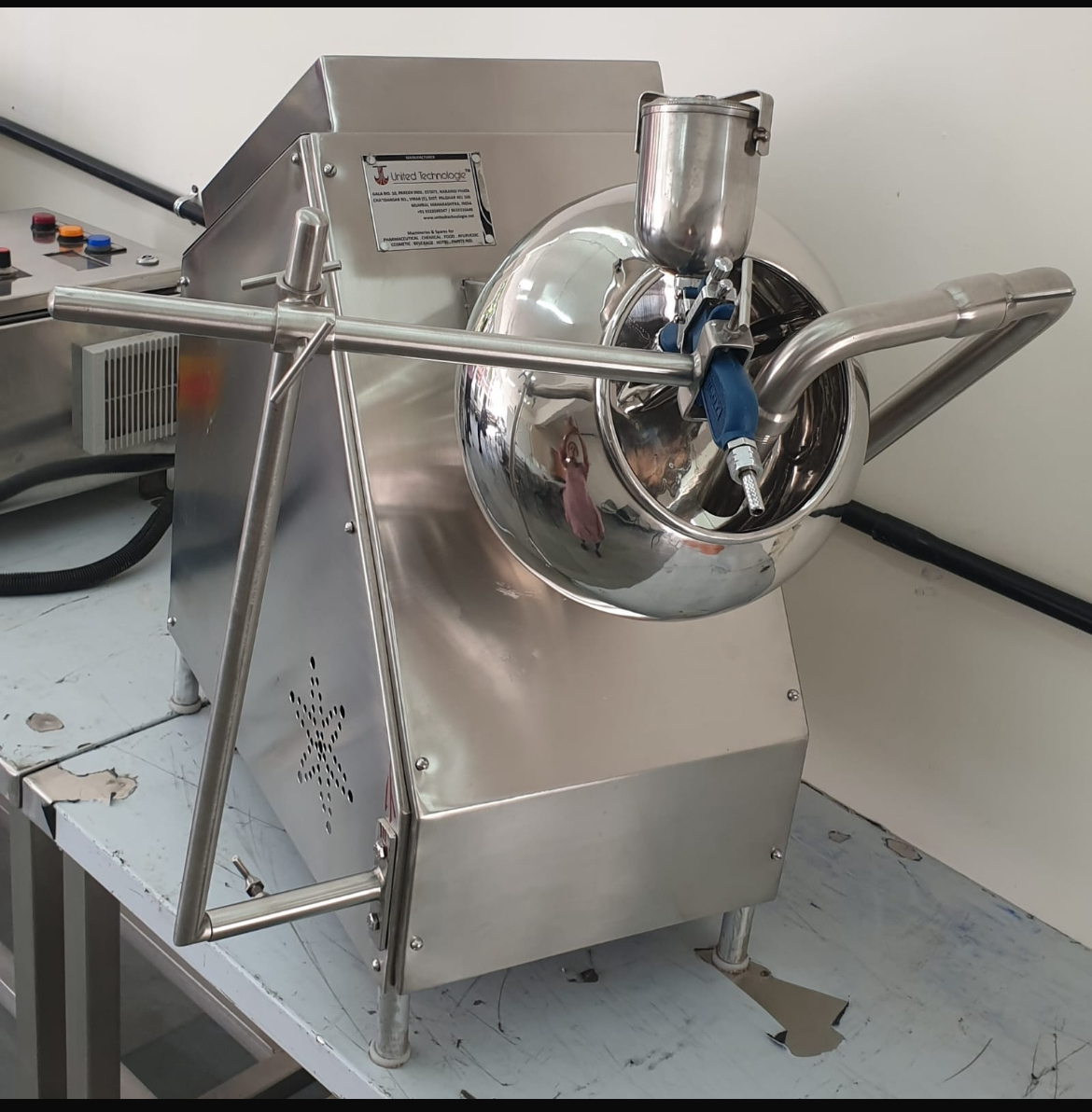 Coating Pan Capacity: 5 - 200 Kg/hr