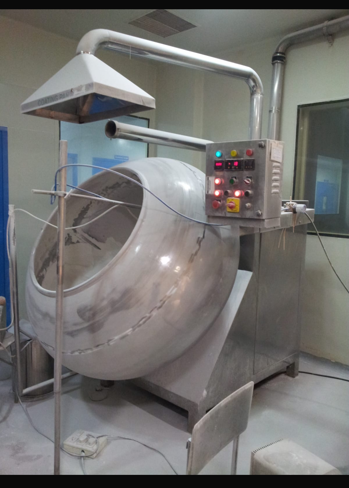 Coating Pan Capacity: 5 - 200 Kg/hr