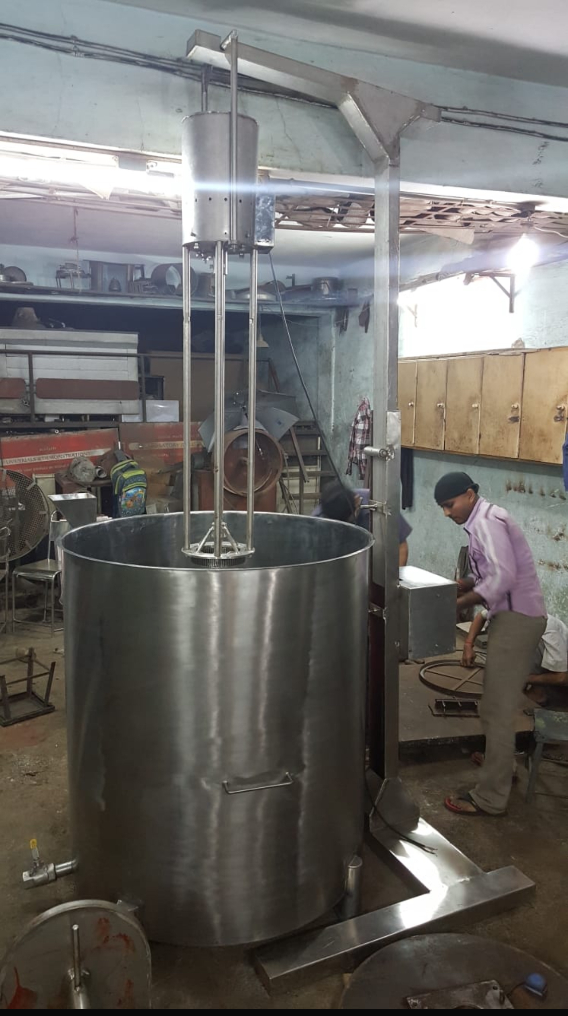 Semi-automatic Homogenizer Machine