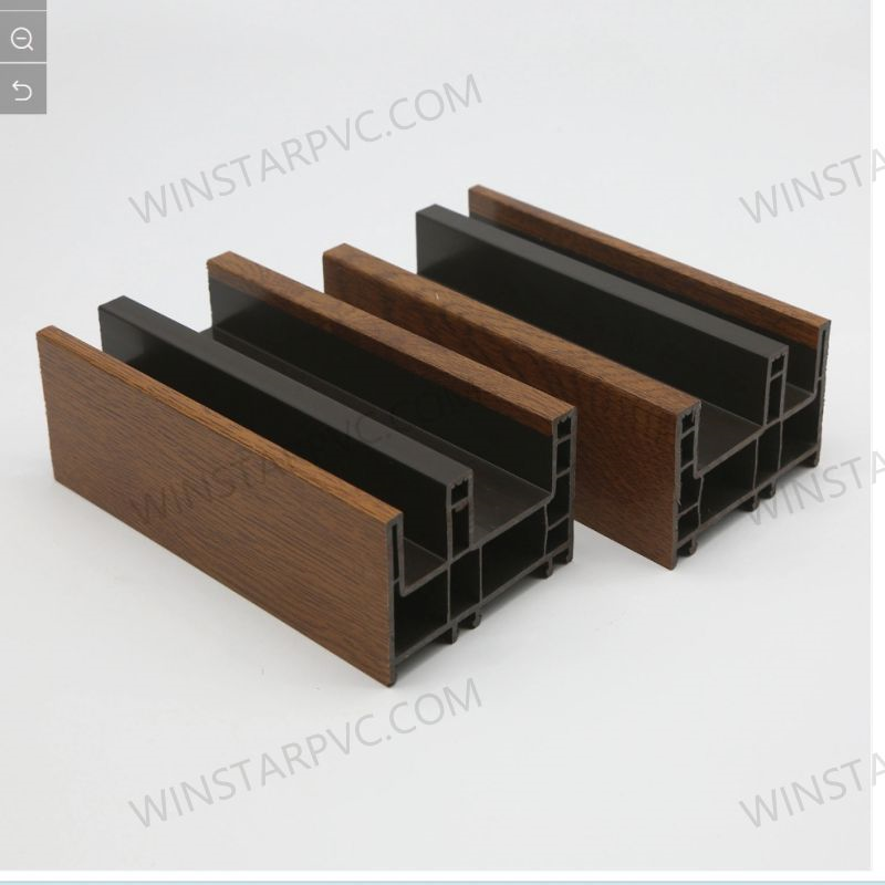 Mustard Plastic Upvc Window Profiles
