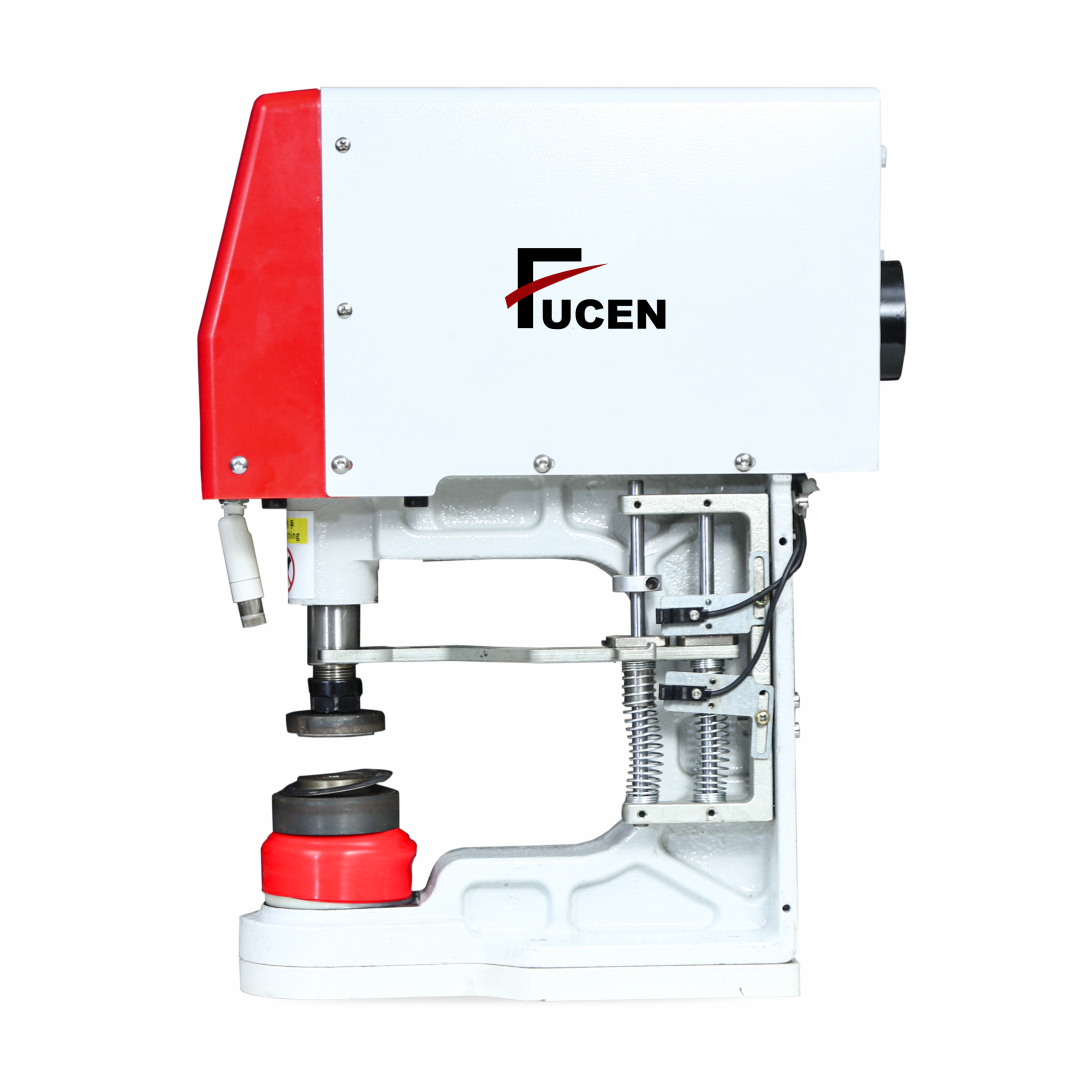 Fc-880 Curtain Fastening Machine - 43x25x55cm Size, Red & White Color, 220-240v Electric Operation | Advanced Linkage Sensing, Microcomputer Detection, One-click Mold Height Adjustment, 700mm Stroke, 750w Power, Large Operating Space