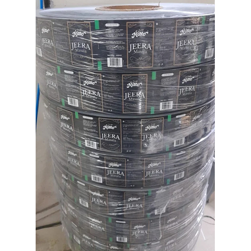 Pvc Black Bopp Printed Label