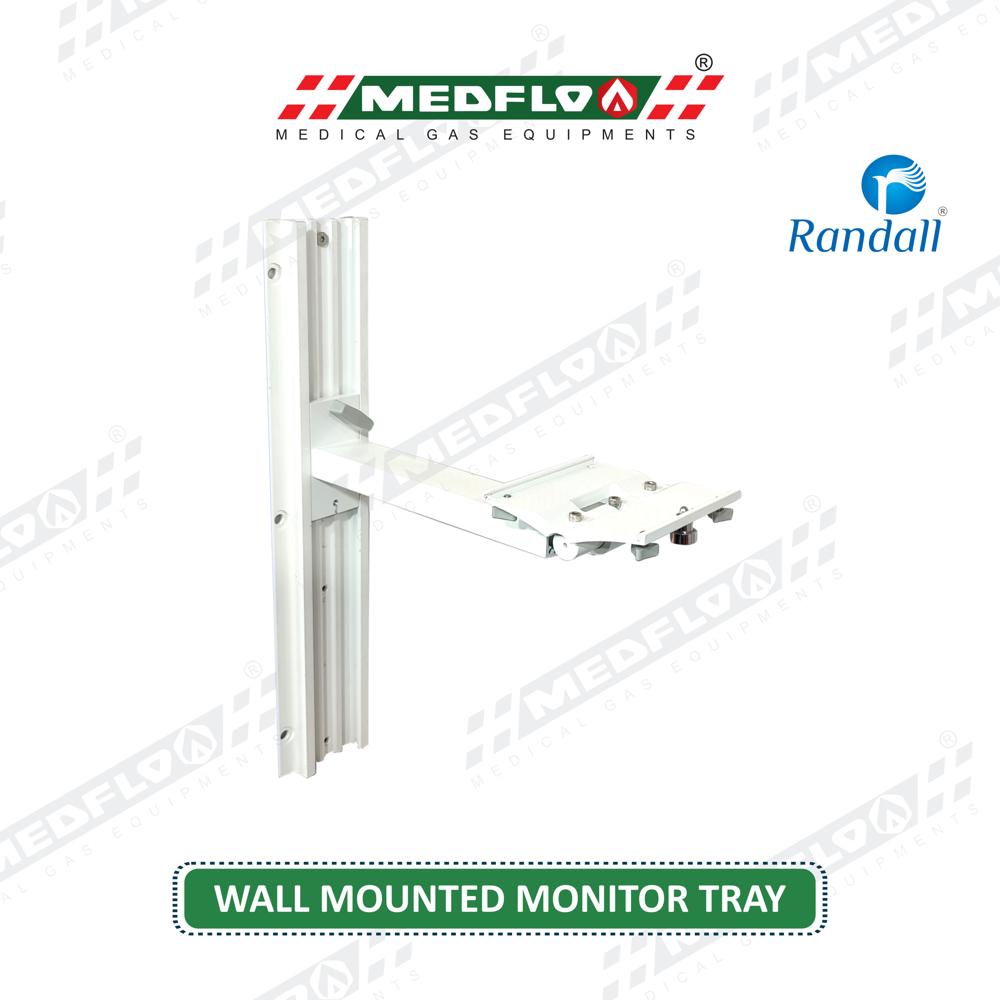Wall Mounted Monitor Tray Bed Head Panel - Color: White