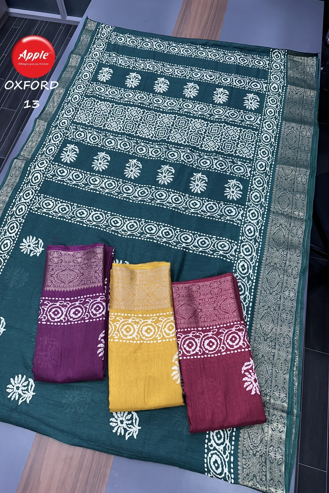 Multicolor Designer Jacquard Saree