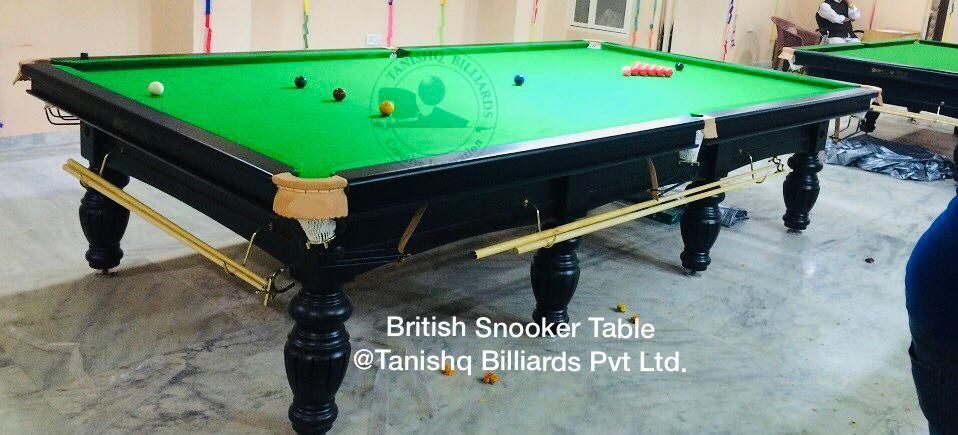 Antique Billiards Pool Board Table - Cue Forearm: Ash Wood