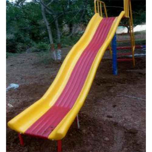 Outdoor Playground Frp Wave Slide