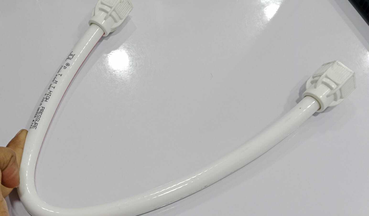 Connection Pipe 18" Jdl Gold - Pvc Material, 18" Size, White Color | Full Warranty, Rust Resistance, High Strength, Durable Finish