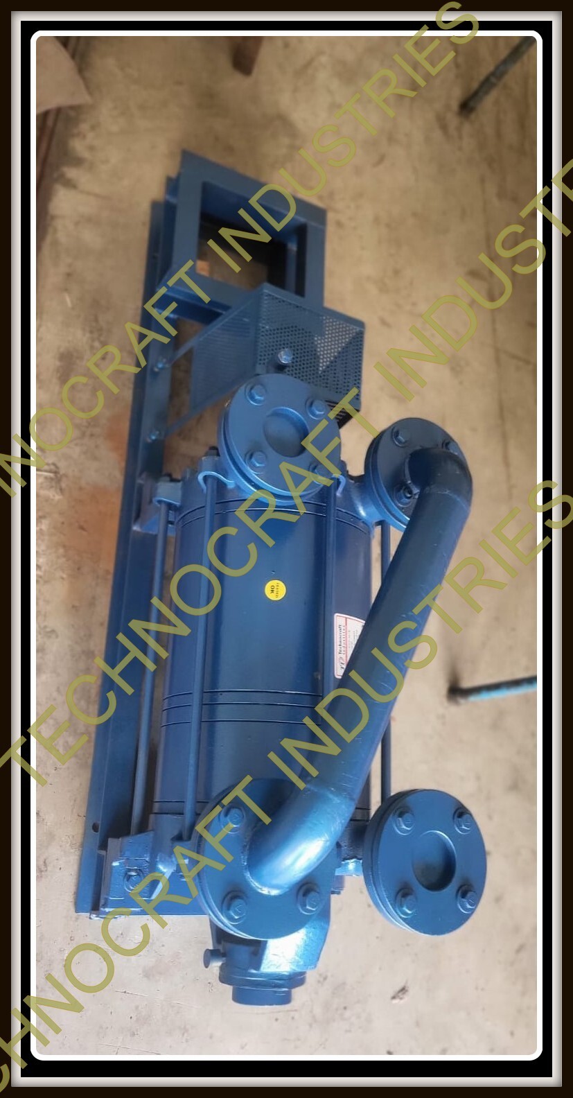 Two Stage Watering Vacuum Pump - Cast Iron, Ss-304, Ss-316 | Blue, Flow Rate 50 Mâ³/hr To 1080 Mâ³/hr, Max Suction 720 Mm Of Hg, Mechanical Seal