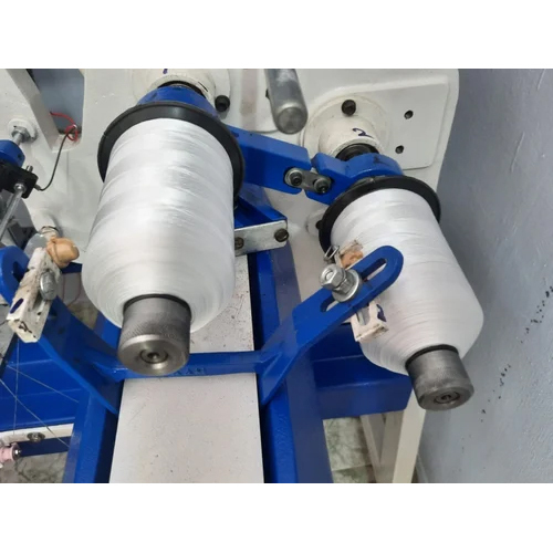 Y Cone Winding Machine - Color: Blue And White