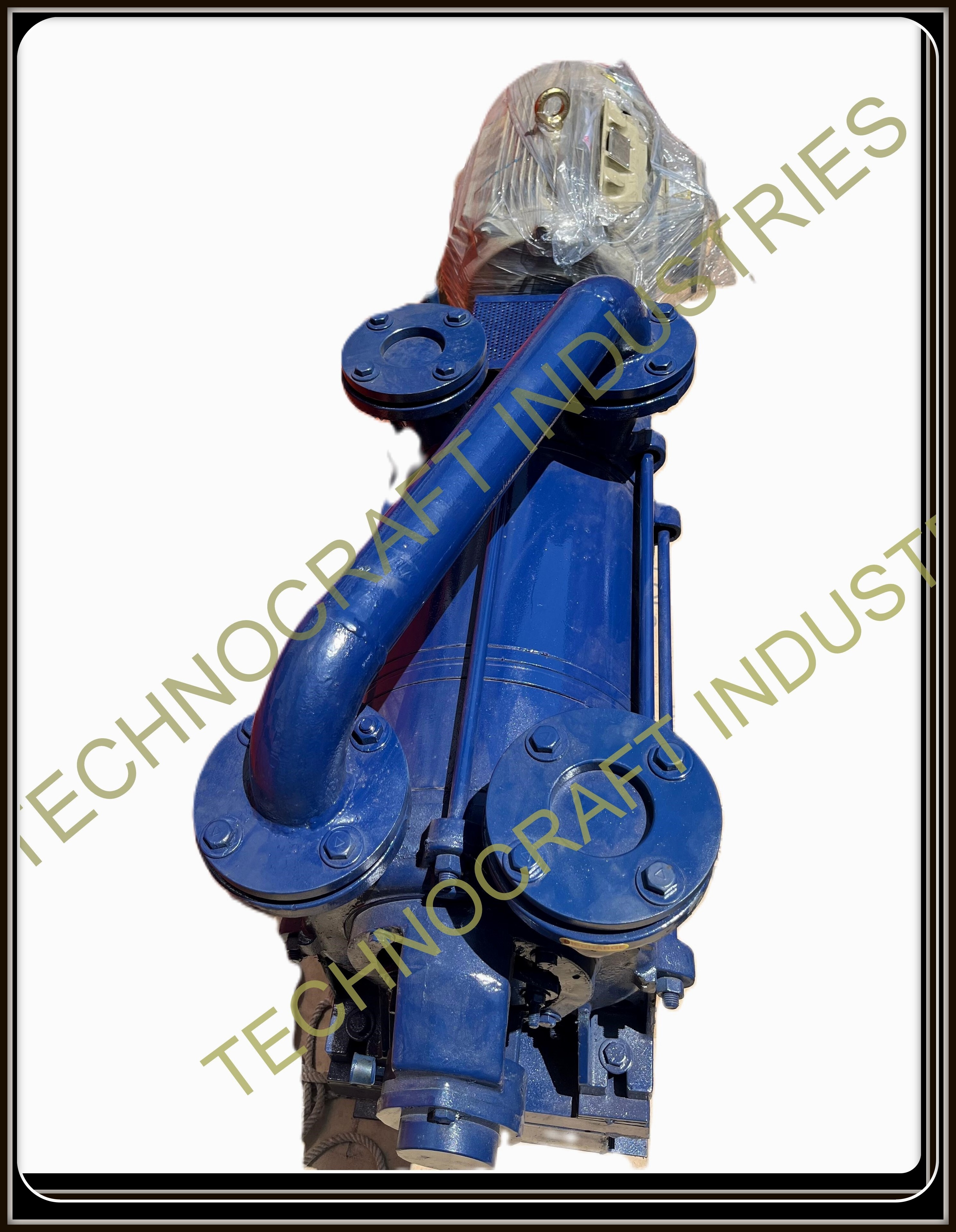 Vacuum Pumps For Textile Industry - Color: Blue