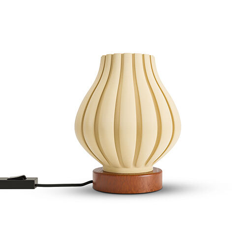 White Pensive Design Table Lamp