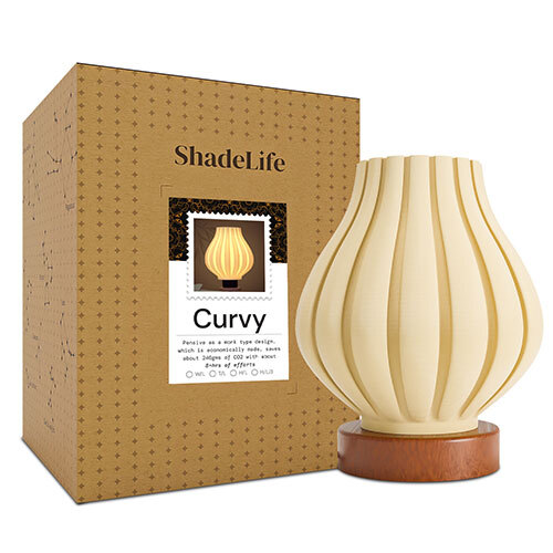 White Pensive Design Table Lamp