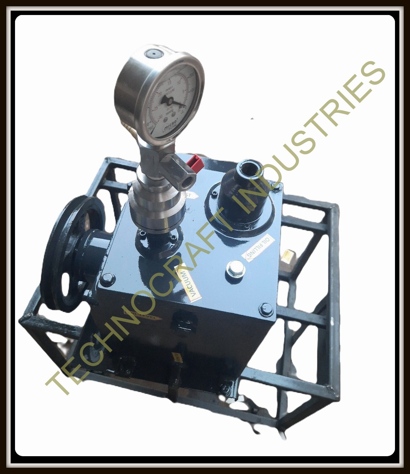 Vacuum Pump For Laboratory Application - Cast Iron, Grey | Flow Rate: 3.06 Mâ³/hr To 600 Mâ³/hr, Max Suction: 760 Mm Of Hg, Oil Seal Sealing, Non-return Valve