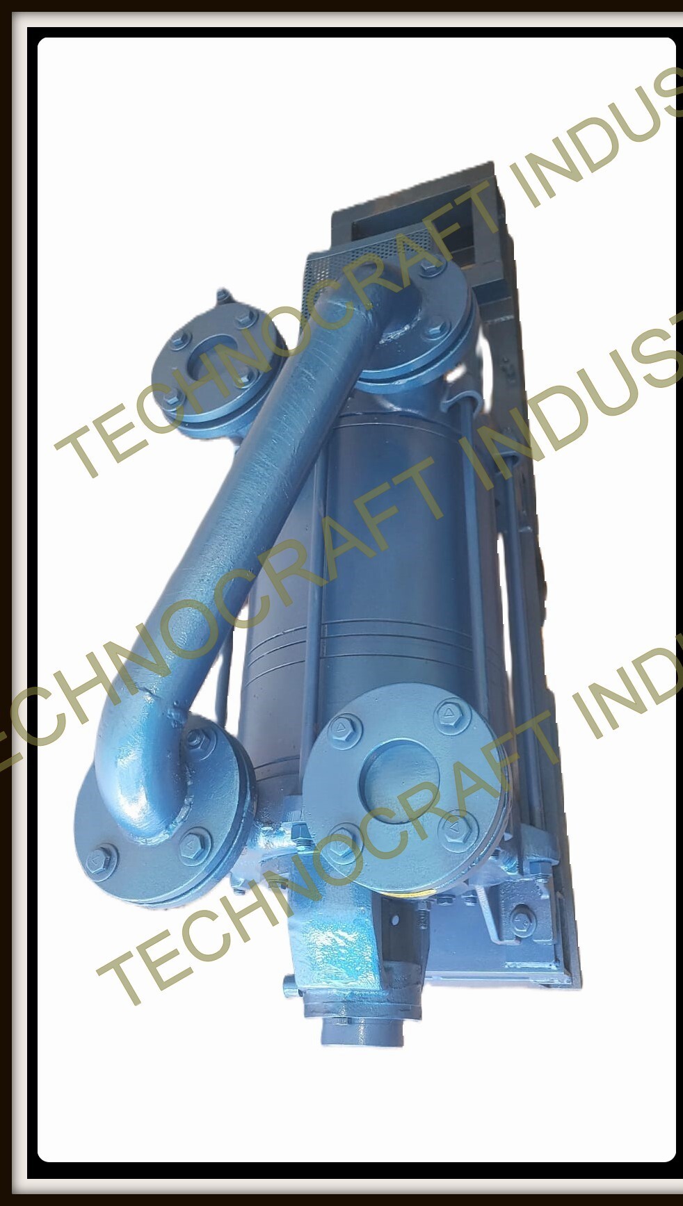 Closed Loop Water Recirculation System Of Two Stage Vacuum Pump - Color: Blue