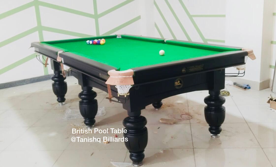 Green Top Imported Pool Table Cue Forearm: Ash Wood