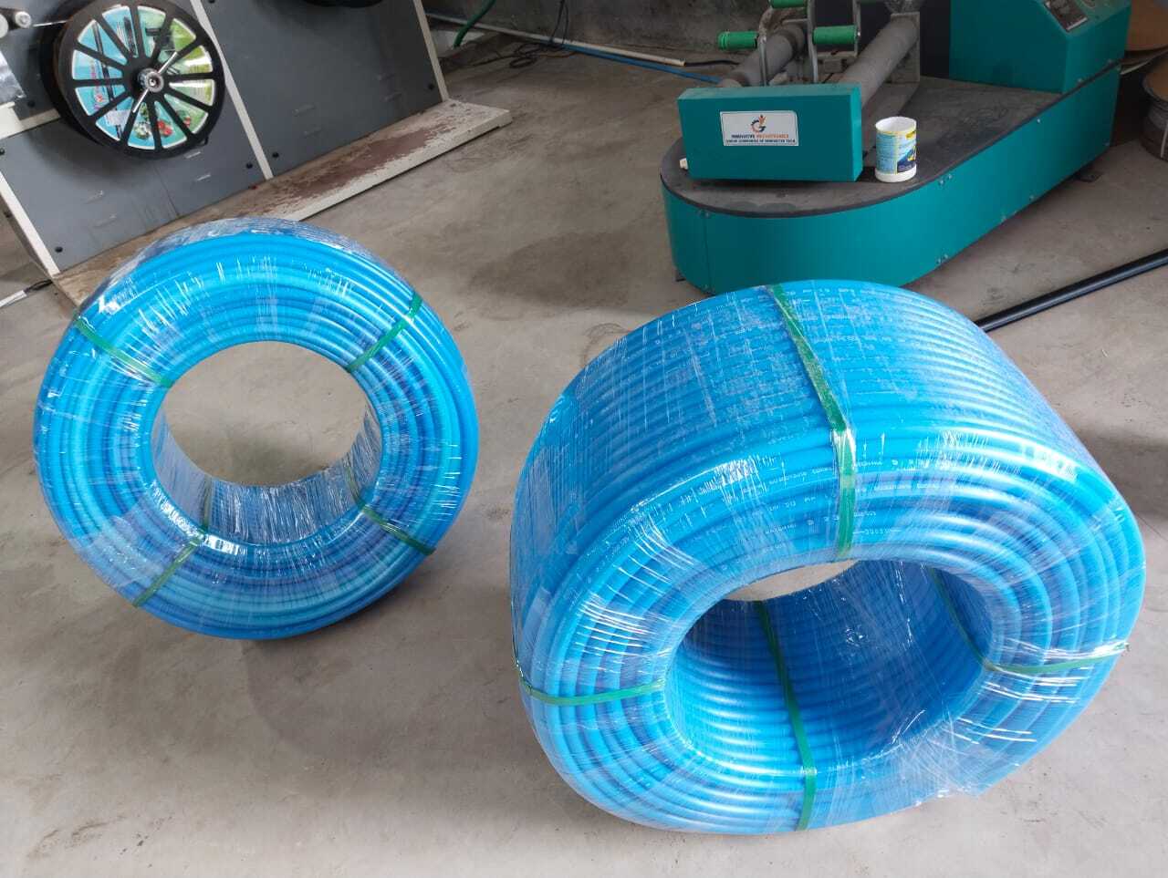 Mdpe Pipe - Mdpe Material, Round Shape , Blue Color For Versatile Applications