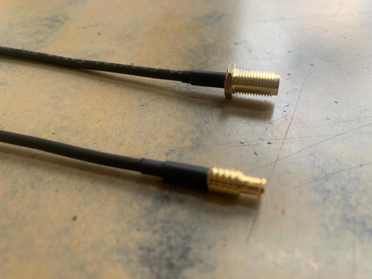 Mcx (M) To Sma (F) For Rg 174 Cable - Conductor Material: Copper