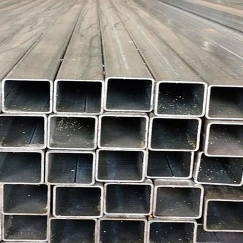 Mild Steel GP Rectangular Pipe - Galvanized, 6 Meter Length, Square Shape, 1-2 mm Thickness | Standard Size, Durable and Versatile Solution