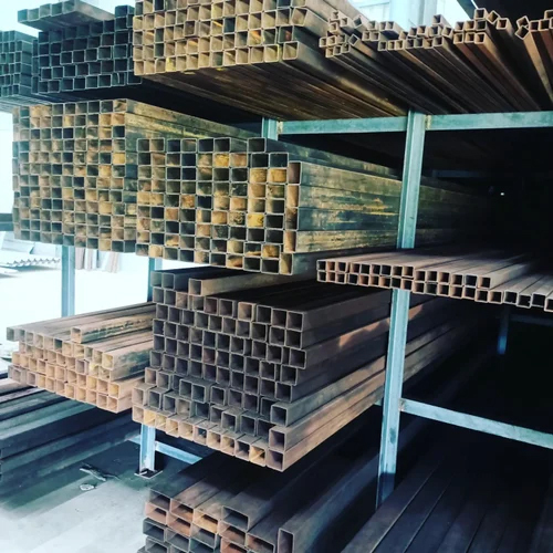 Mild Steel Pipe - Square Shape, Standard Size, 4-5 mm Thickness | Galvanized for Enhanced Durability and Corrosion Resistance