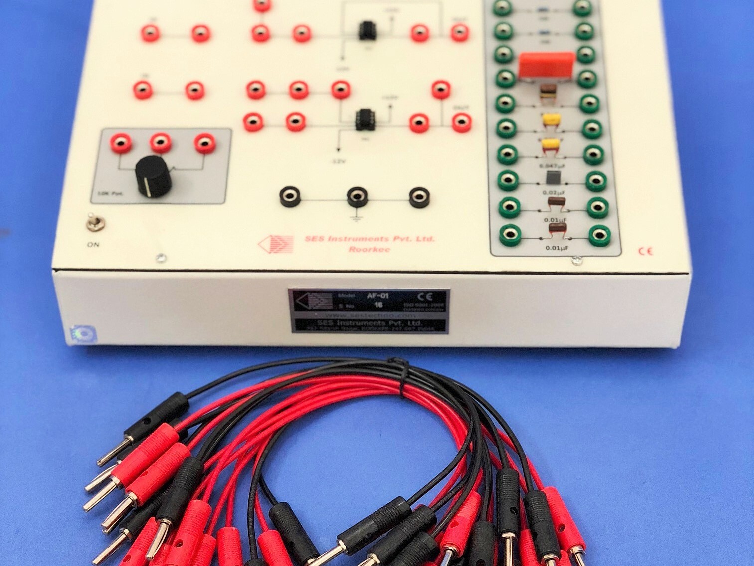 Study Of Active Filters, Af-01 Application: Laboratory Experiment