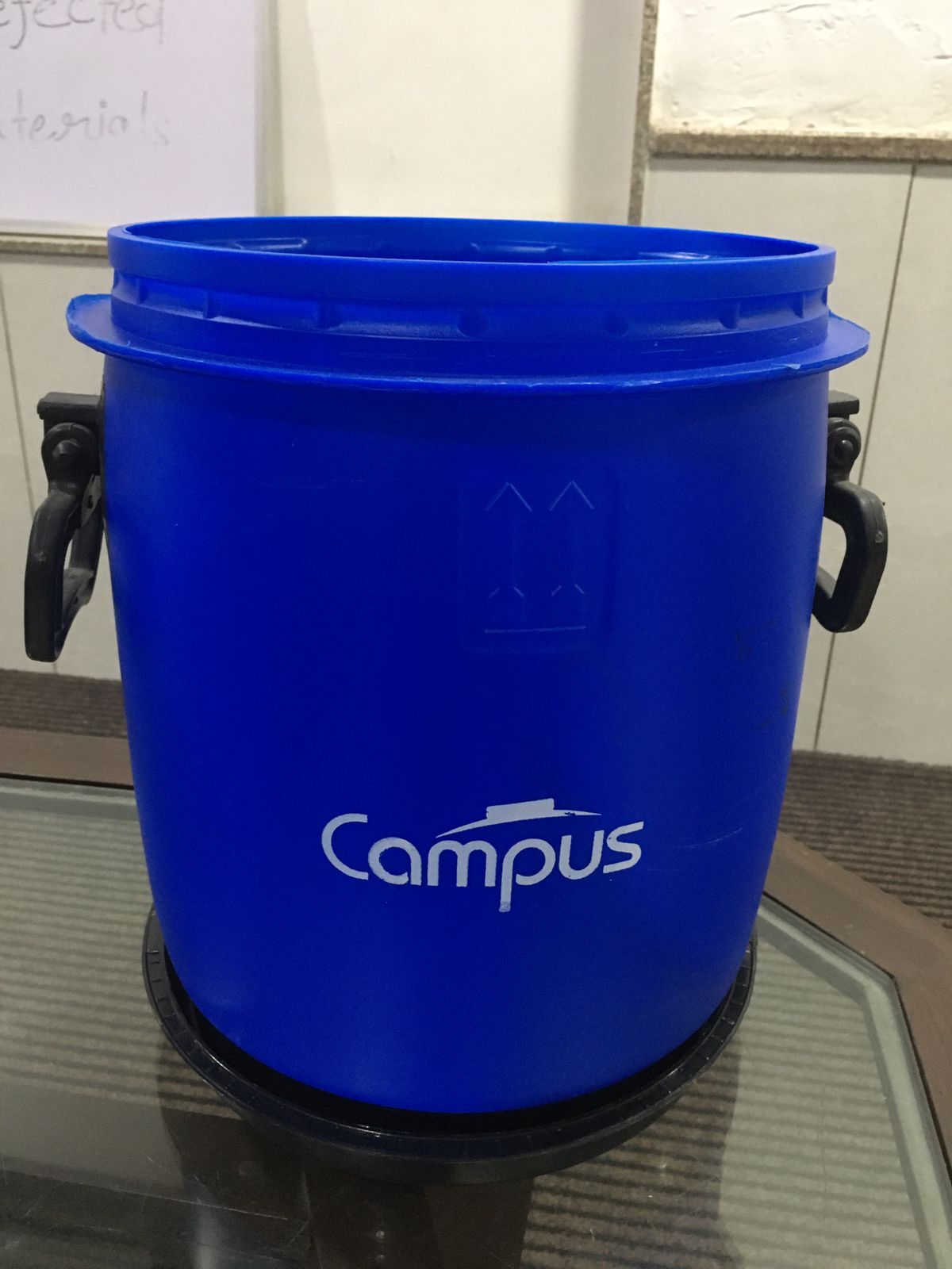 30 Litre Hdpe Open Top Drum - Color: Blue & Green