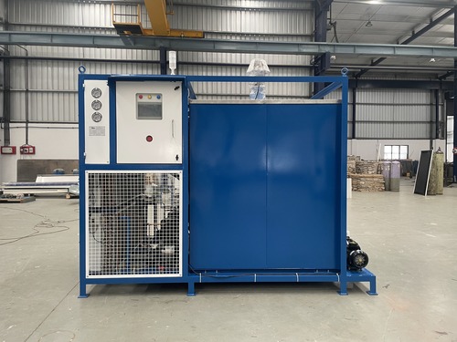 Industrial Air Cooled Chiller 15 Ton - Color: Blue