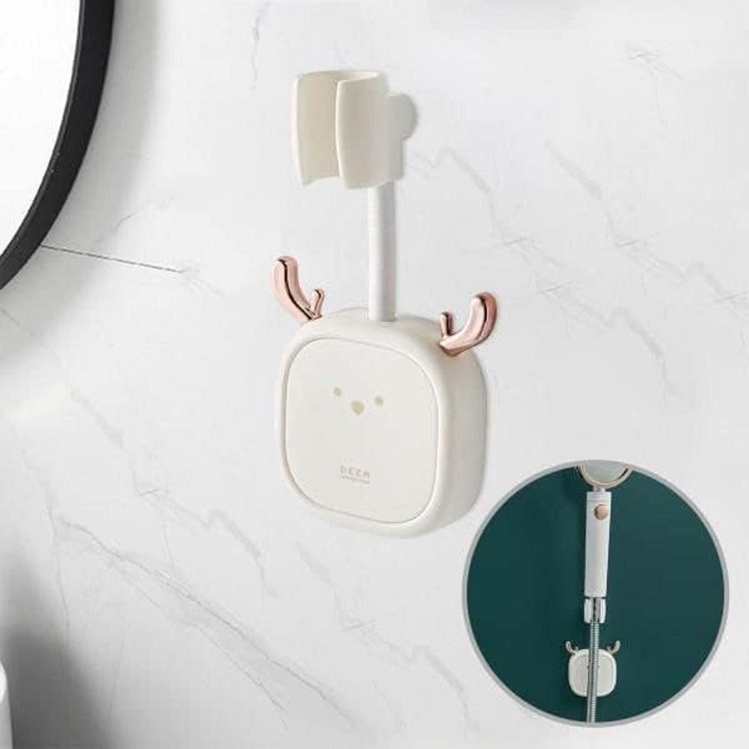 360 Degree Deer Shower Bracket Holder