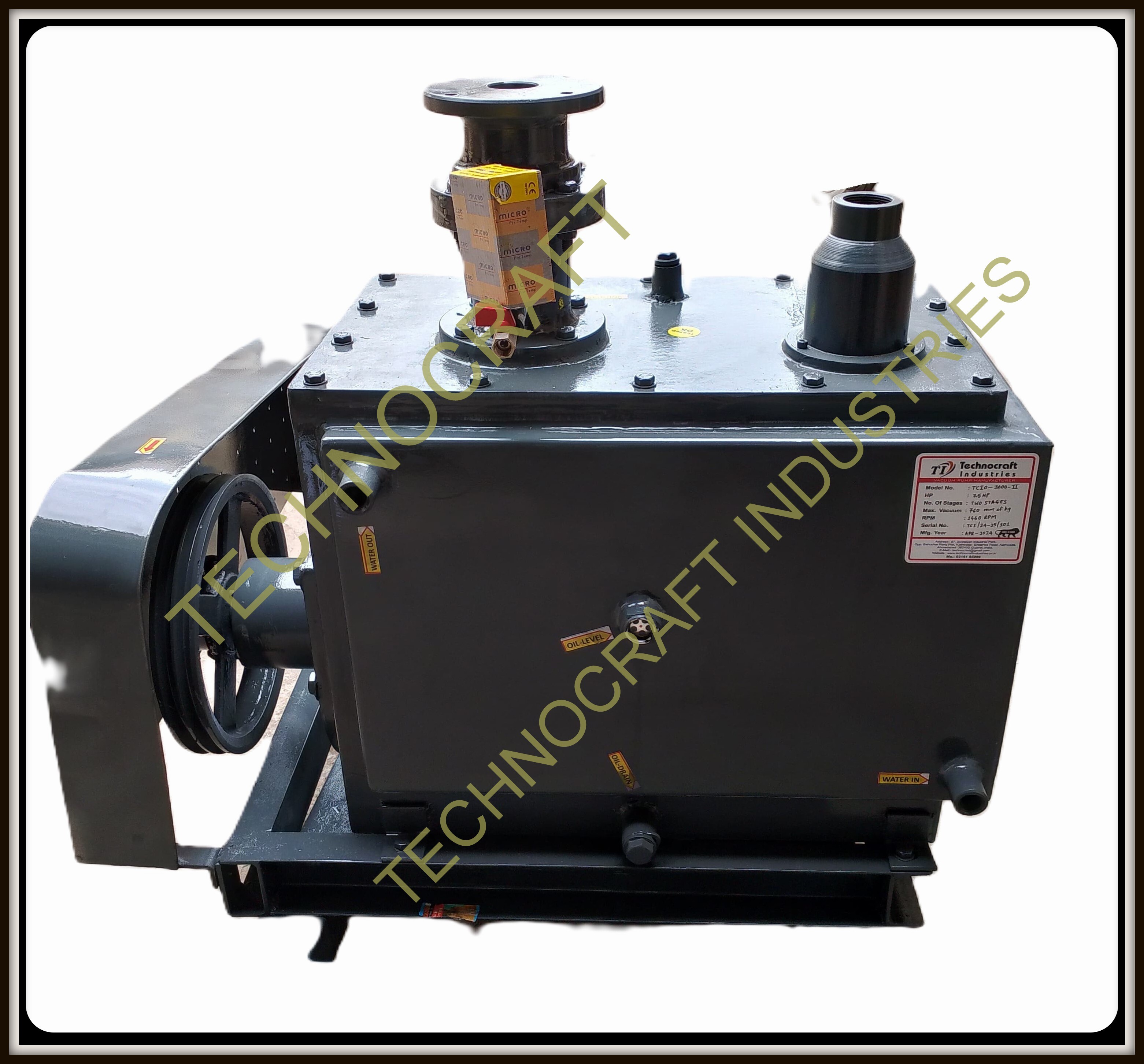 Vacuum Pumps For Electroplating Industry - Color: Grey